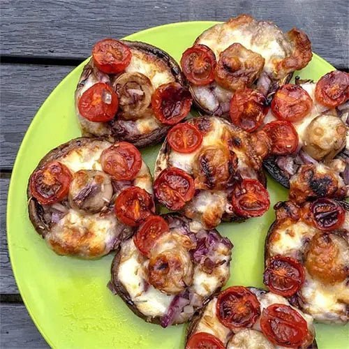 Mozzarella Stuffed Mushrooms - Shop