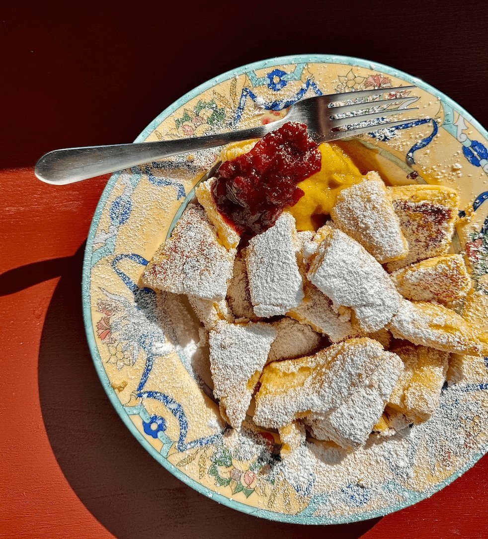 Kaiserschmarrn (Shredded Pancakes) - Surf-Inspired Street Food, Croyde