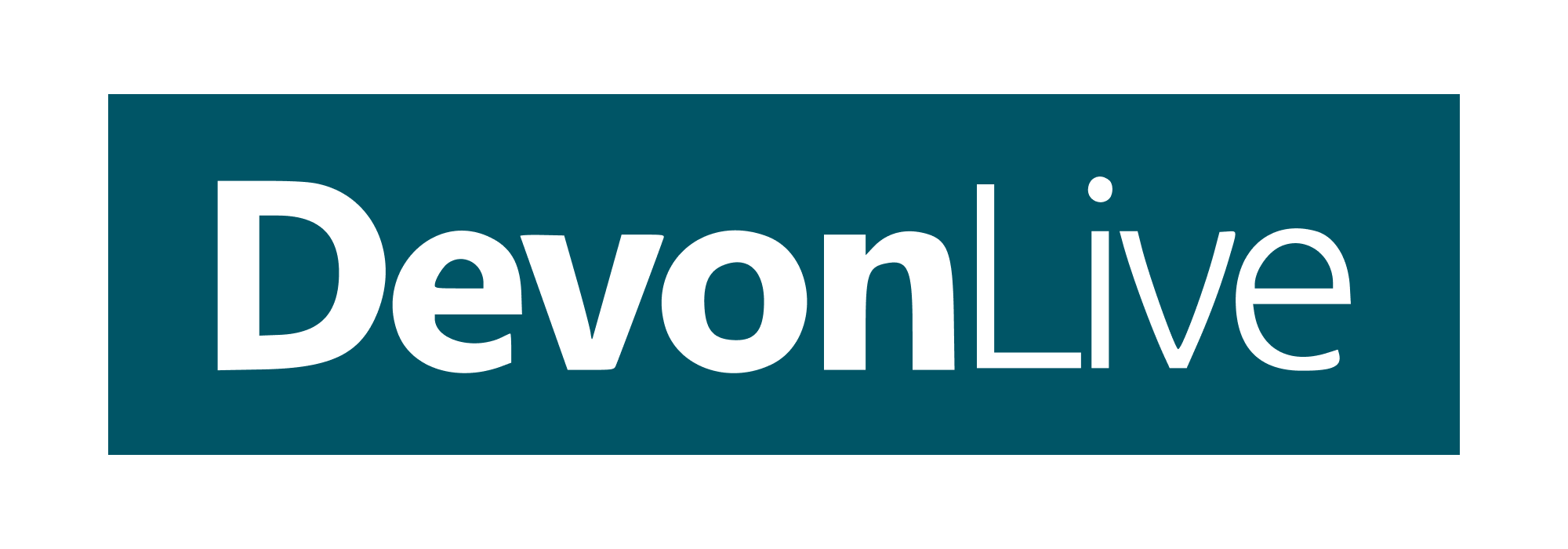 Teal rectangular box with 'Devon' text