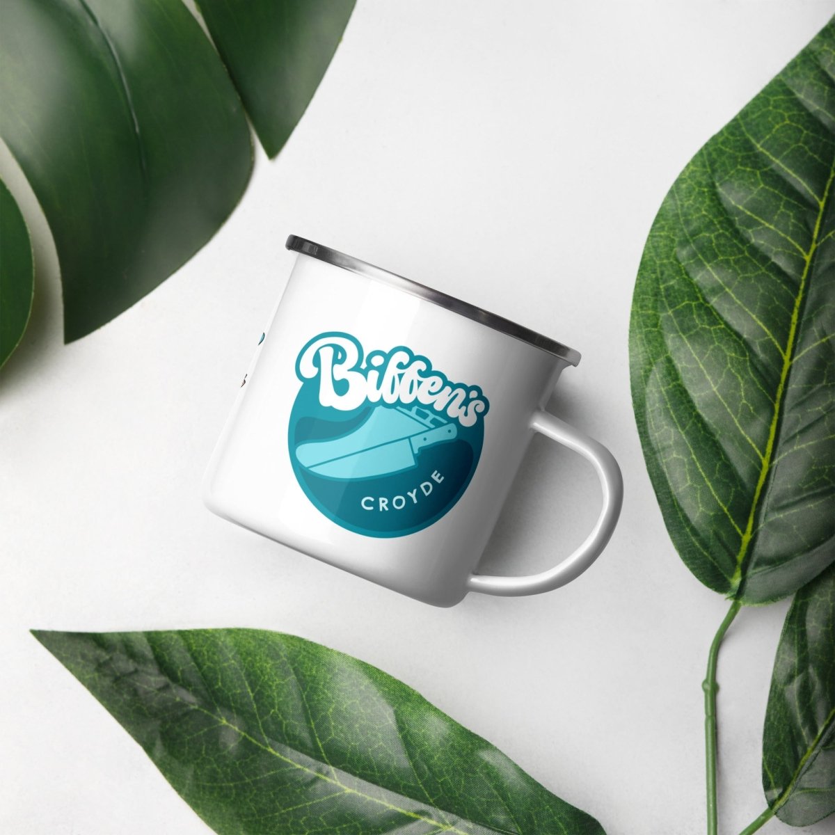 Biff's Enamel Logo Mug - 2025 - Shop